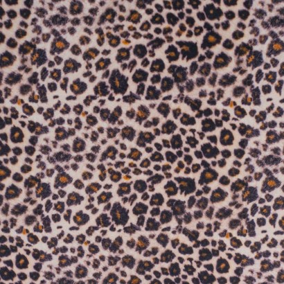 Tela de algodón animal print leopardo lisa