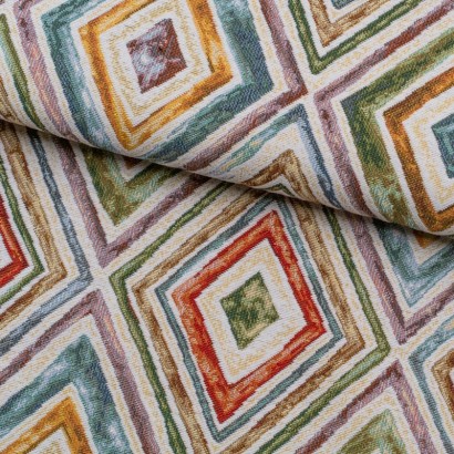 Tela de tapiceria Gobelino con rombos lomo