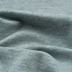 Tela de punto liso jaspeada detalle