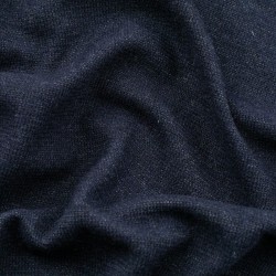 Tela de punto reversible arrugada