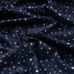 Tela de navidad universo textura