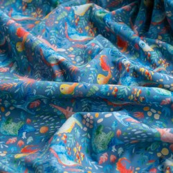 Tela de softshell dinosaurios forro polar textura