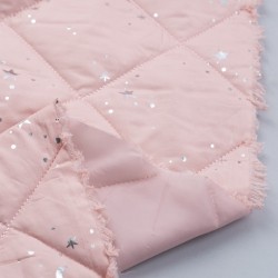 Tela de acolchado exterior estrellas revés