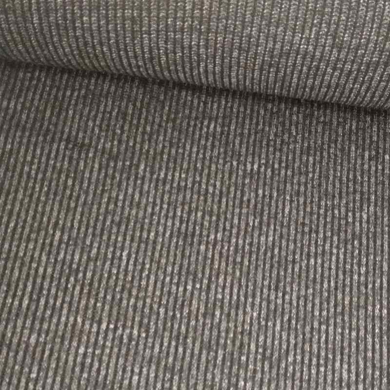 Tela de punto canutillo gris tubo Tela de punto canutillo gris tubo
