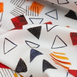 Tela de crepé geométrico colores cdetalle