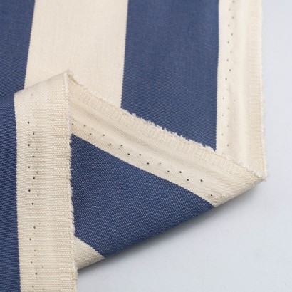 Tela de toldo exterior rayas revés azul