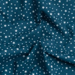 Tela de algodón estrellas fridays arrugada