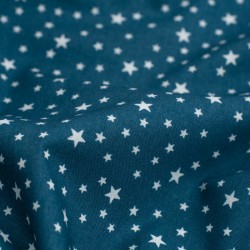 Tela de algodón estrellas fridays detalle