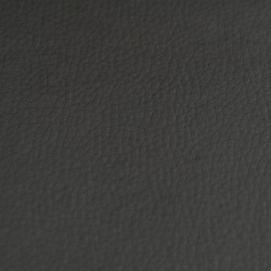 Tela de polipiel tapicería con textura lisa negro