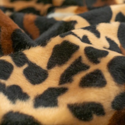 Tela de pelo jirafa detalle
