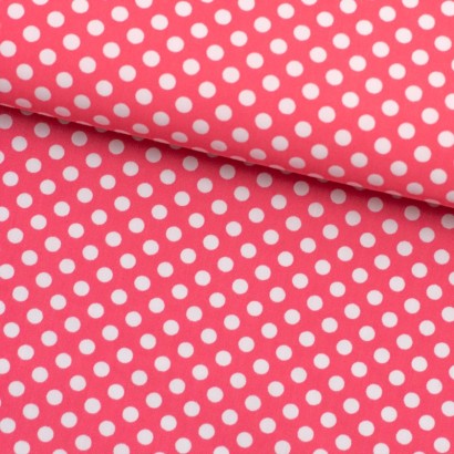 Tela de algodón topos 5mm lomo