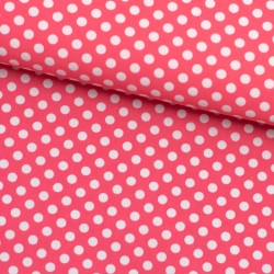 Tela de algodón topos 5mm lomo