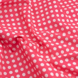 Tela de algodón topos 5mm textura