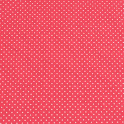 Tela de algodón topos 3mm lisa