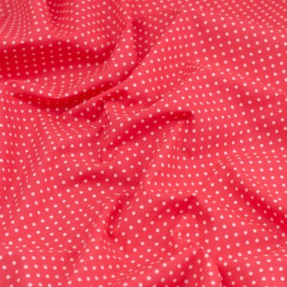 Tela de algodón topos 3mm textura