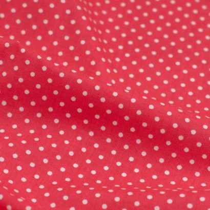 Tela de algodón topos 3mm detalle