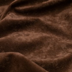 Tela de antelina carnavalera textura marrón