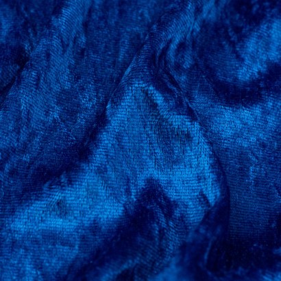 Tela de martelé detalle azulón