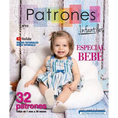 Revista patrones Nº 23 infantiles especial bebé