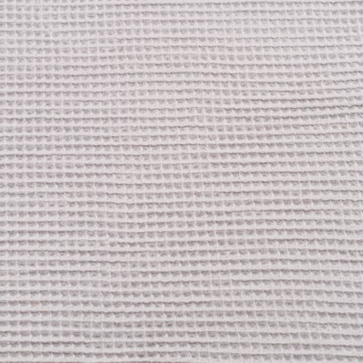 Tela de waffle lisa gris