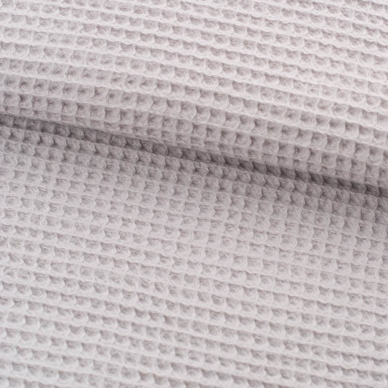 Tela de waffle lomo gris