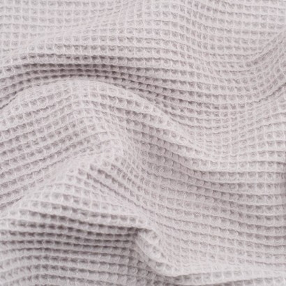 Tela de waffle textura gris