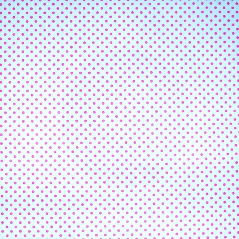 Tela de topos blanca rosa 1 Tela de topos blanca rosa 1