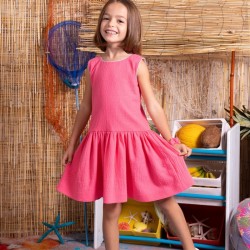 Revista patrones infantiles Nº 18 vestido talle bajo