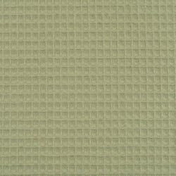 Tela de waffle lisa verde oliva