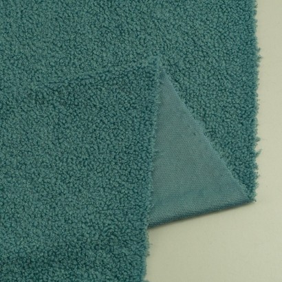 Tela de muleton rizado revés verde agua