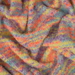 Tela de punto colores en red textura