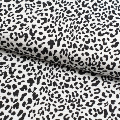 tela de punto canale animal print lomo