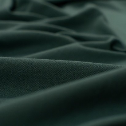 Tela de punto camiseta liso bambu detalle verde menta