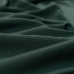Tela de punto camiseta liso bambu detalle verde menta