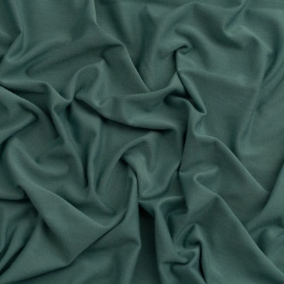 Tela de punto camiseta liso bambu textura verde menta