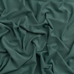 Tela de punto camiseta liso bambu textura verde menta