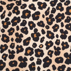 Tela de animal print Africa lisa