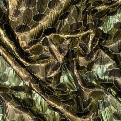 Tela de Jacquarda fantasia Damasco textura