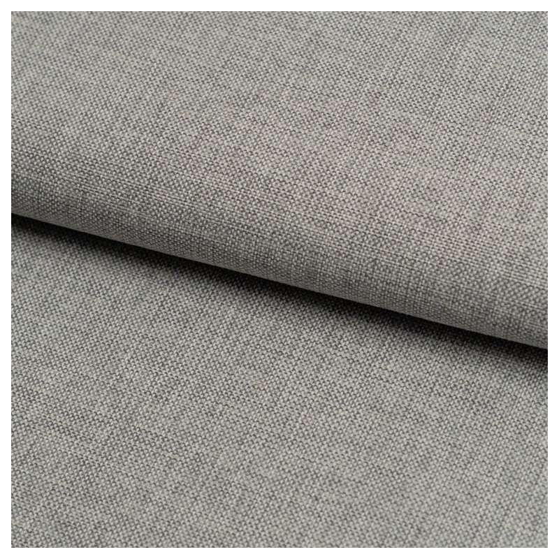 Tela de loneta tramada sisal lomo gris perla