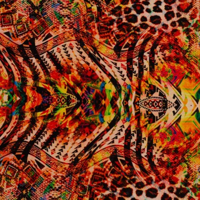 Tela de tergal tribu africana lisa 