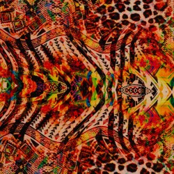 Tela de tergal tribu africana lisa 