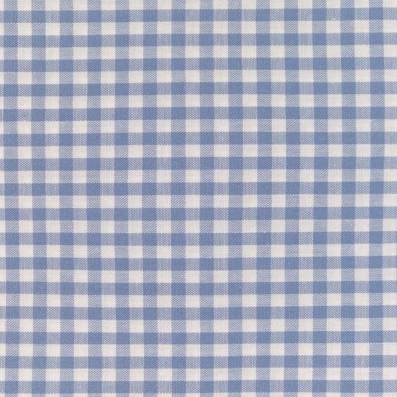 Tela de vichy (5mm) azul 1 Tela de vichy (5mm) azul 1