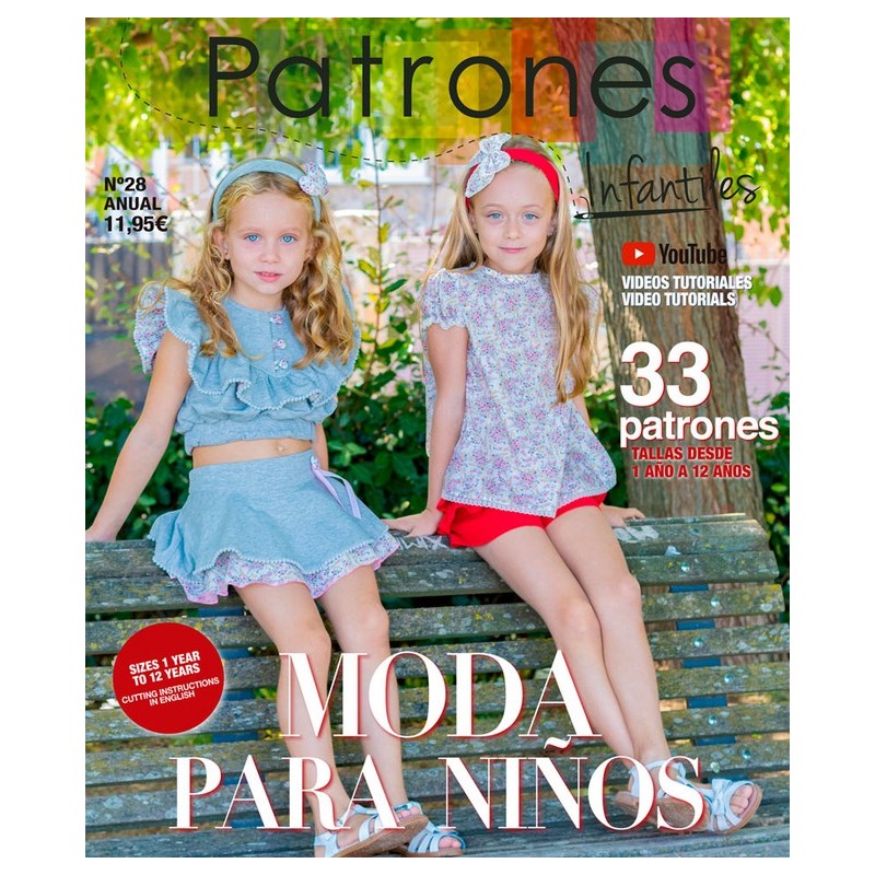 Revista patrones infantiles Nº 28 portada