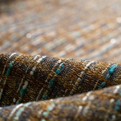 Tela tipo tweed francés detalle