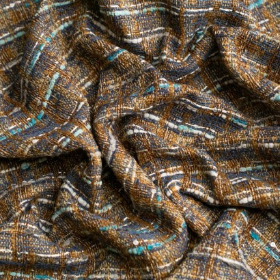 Tela tipo tweed francés textura
