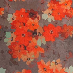 Tela de gasa flor mimosa lisa