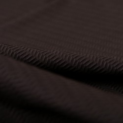Tela de licra espiga detalle negro
