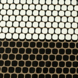 Tela de licra geométrica cocodrilo panel lisa