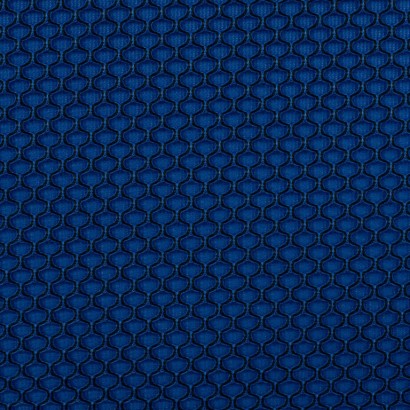 Tela de tejido 3d mesh azulón lisa