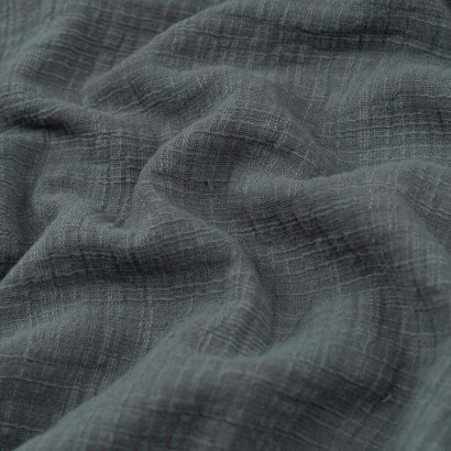 Tela de muselina con trama textura verde menta intenso